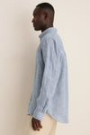 Navy Linton Tailored Shirt