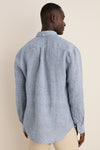 Navy Linton Tailored Shirt