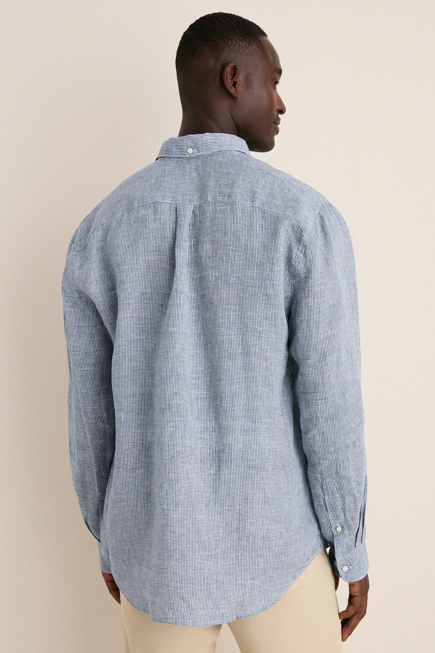 Navy Linton Tailored Shirt