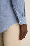 Navy Linton Tailored Shirt