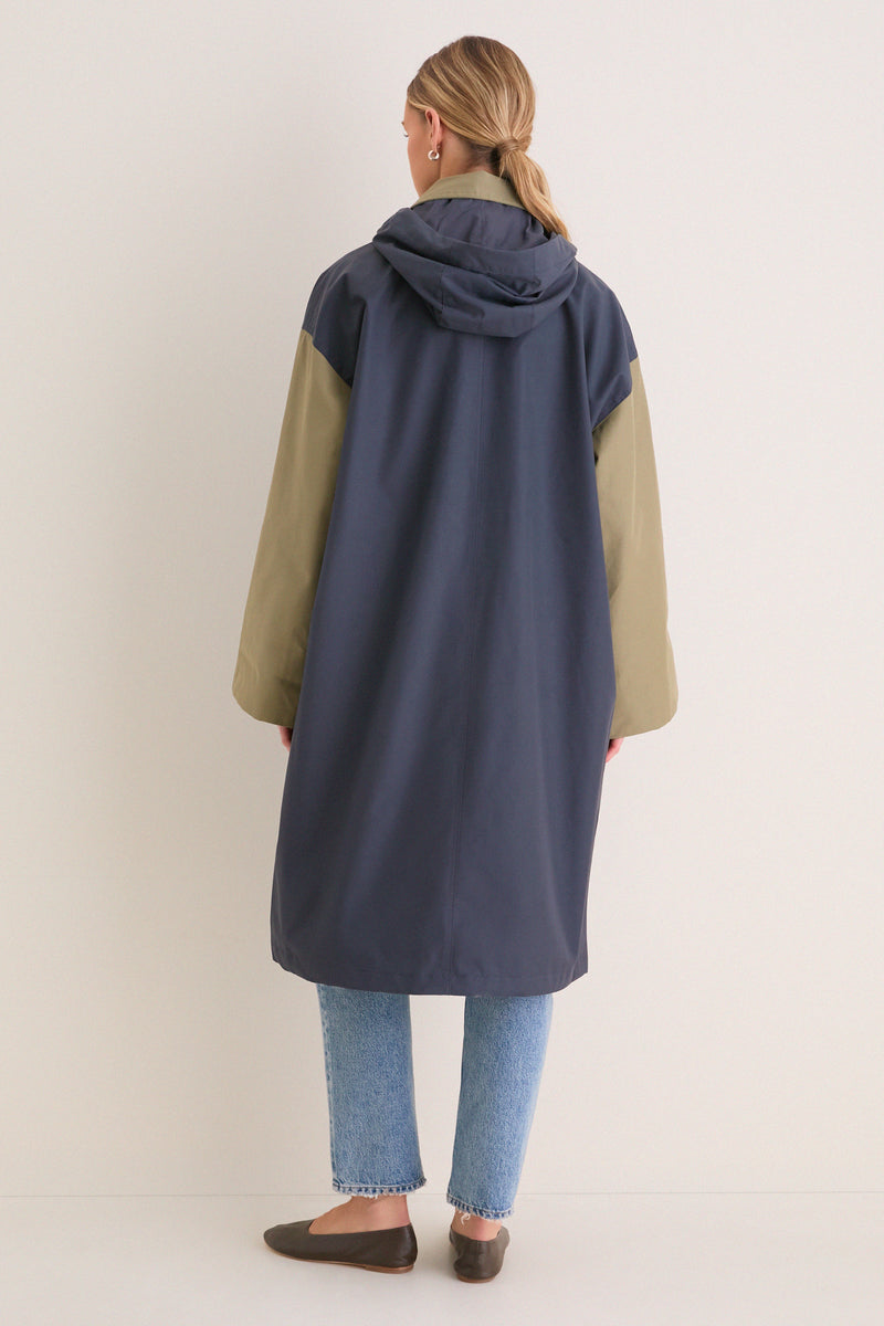 Dusk Grey Tri-Color Blearigg Showerproof Jacket