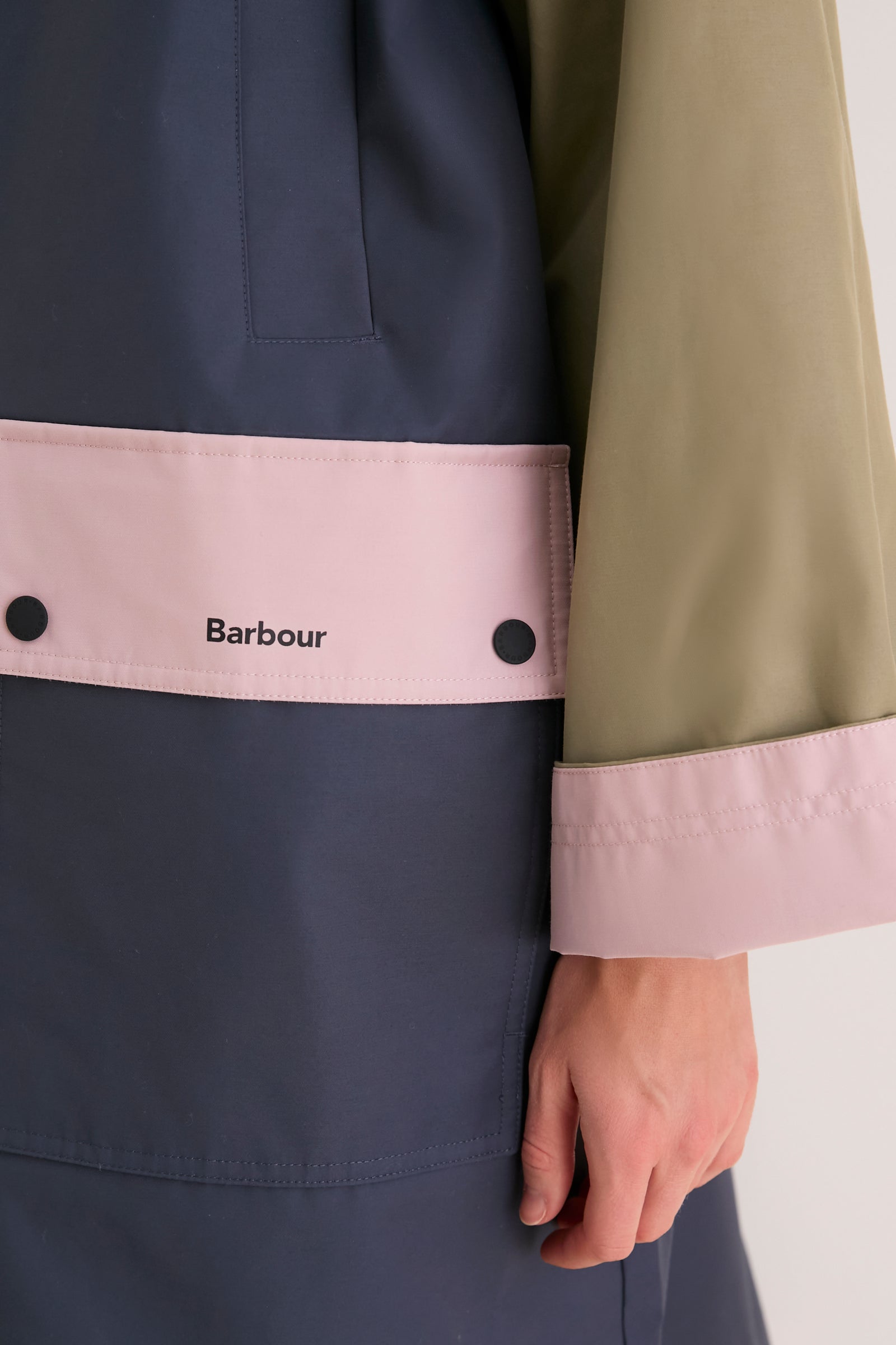 Dusk Grey Tri-Color Blearigg Showerproof Jacket