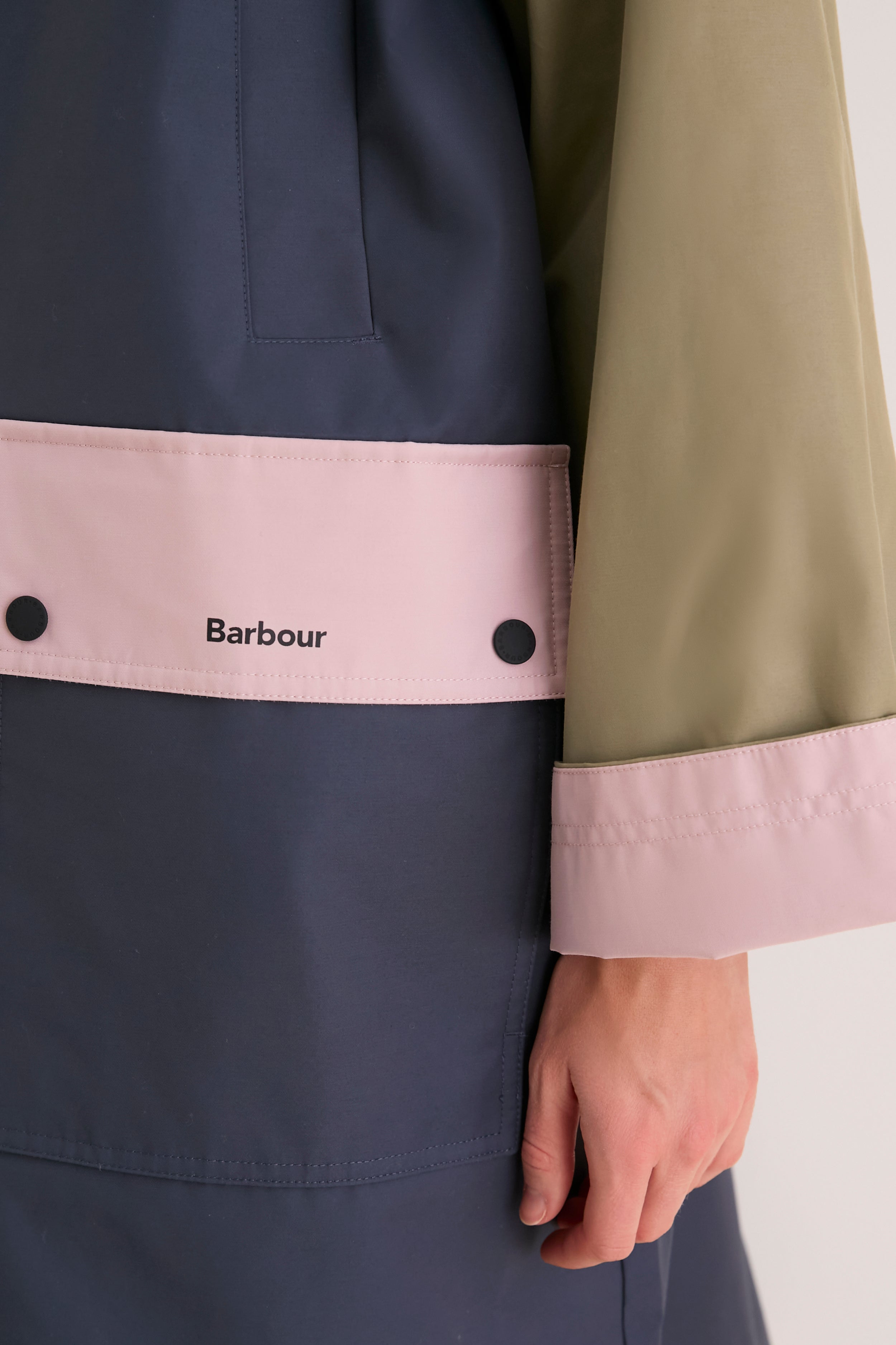 Dusk Grey Tri-Color Blearigg Showerproof Jacket