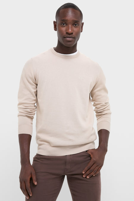 Mist Pima Cotton Crewneck Sweater