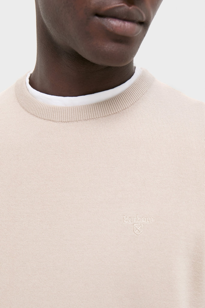 Mist Pima Cotton Crewneck Sweater