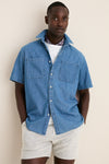 Chambray Ashbrooke Short Sleeve Shirt
