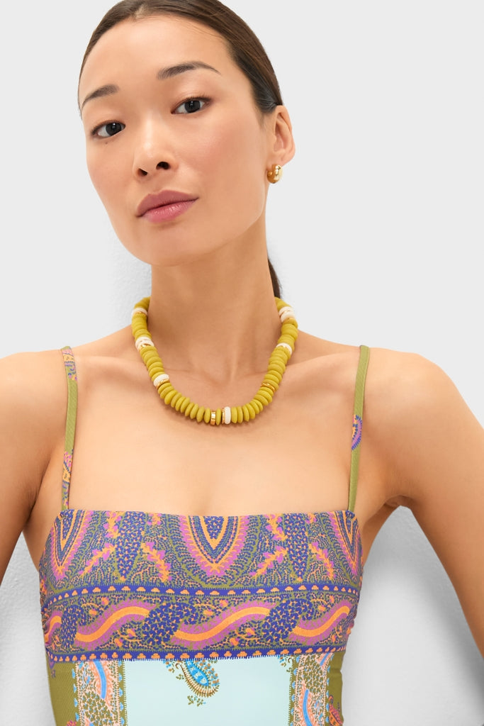 Pastel Patchwork Lucent One Piece | BOTEH