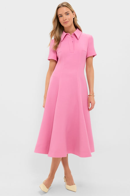 Pink Sorbet Feliciana Midi Dress