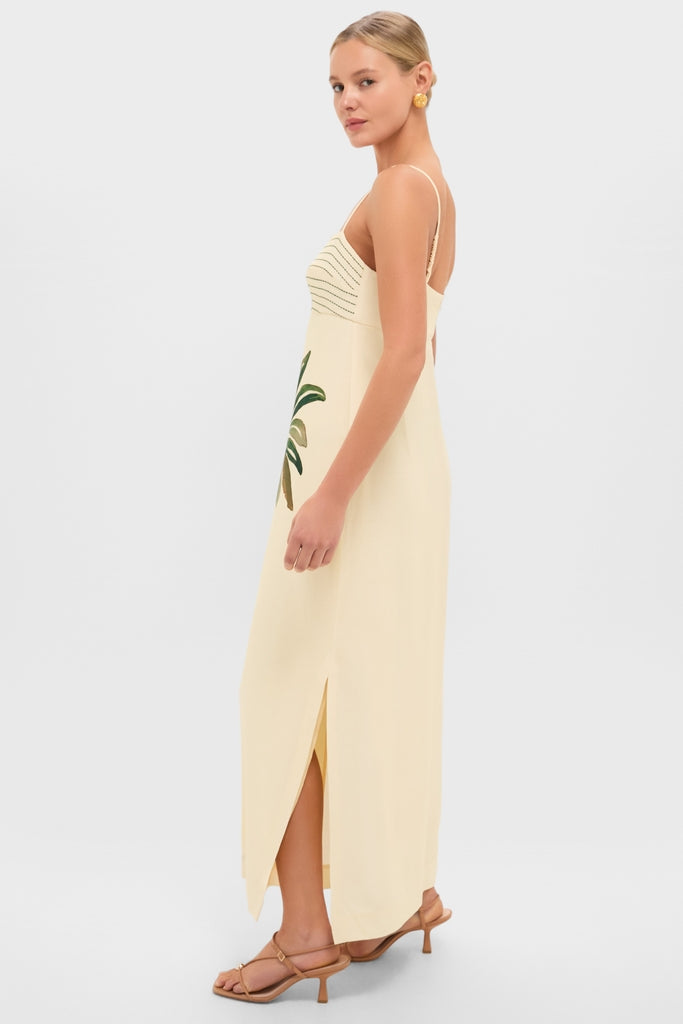 Dress To Tropical Print Maxi Dress Tropical Print / XS Dress To Tropical Print Maxi Dress Tropical Print / XS