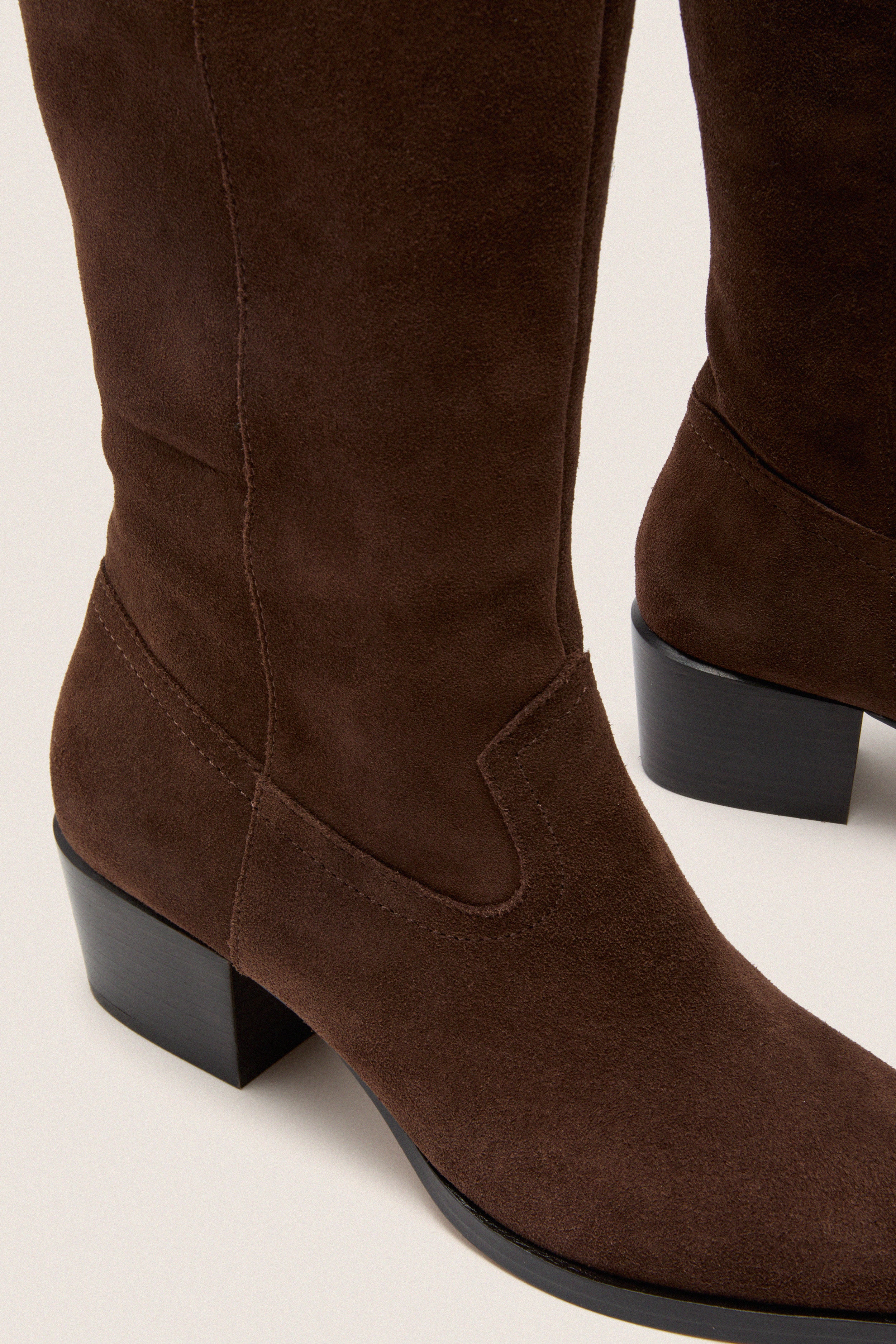 Dark Brown Suede Virona H2O Boots