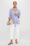 Stripe Blue and White Classic Button Down Shirt