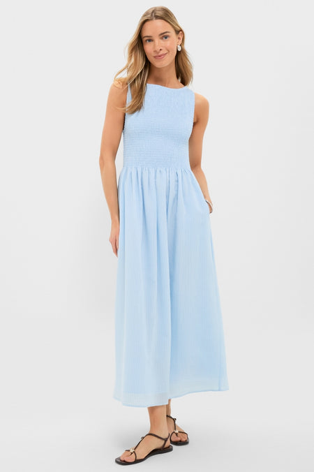 Pale Blue Cosima Nap Dress