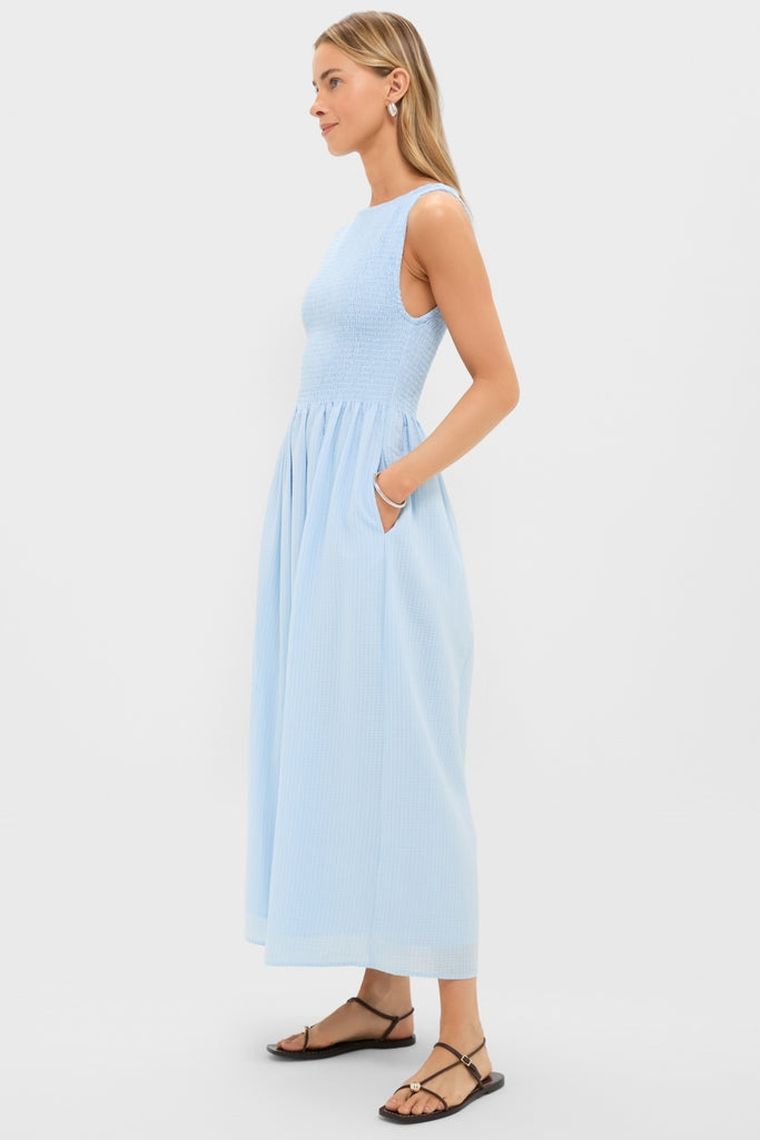 Pale Blue Cosima Nap Dress