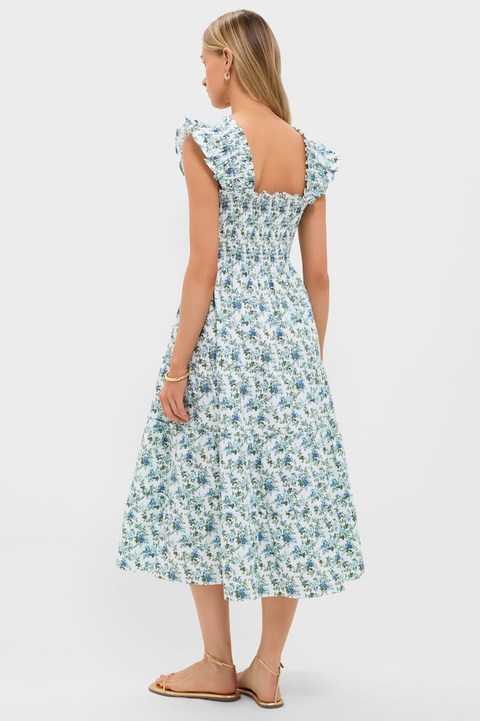 White English Daisy Ellie Nap Dress