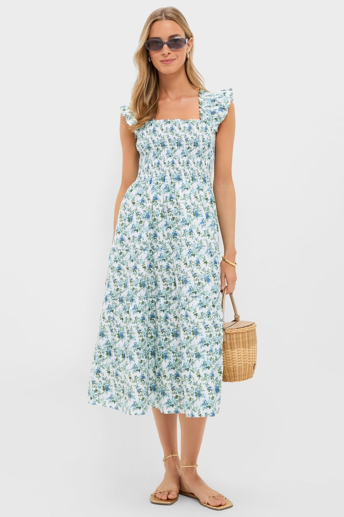 White English Daisy Ellie Nap Dress