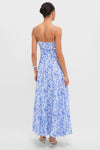Blue Multi Cami Maxi Dress