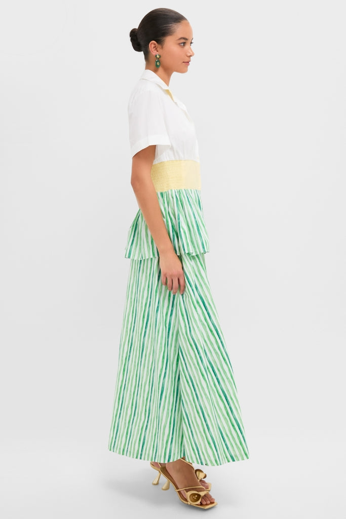 Green Boogie Woogie Bugle Boy Dress