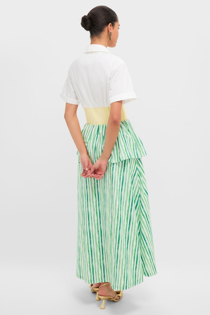 Green Boogie Woogie Bugle Boy Dress