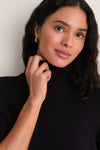 Navy Louisa Turtleneck Sweater