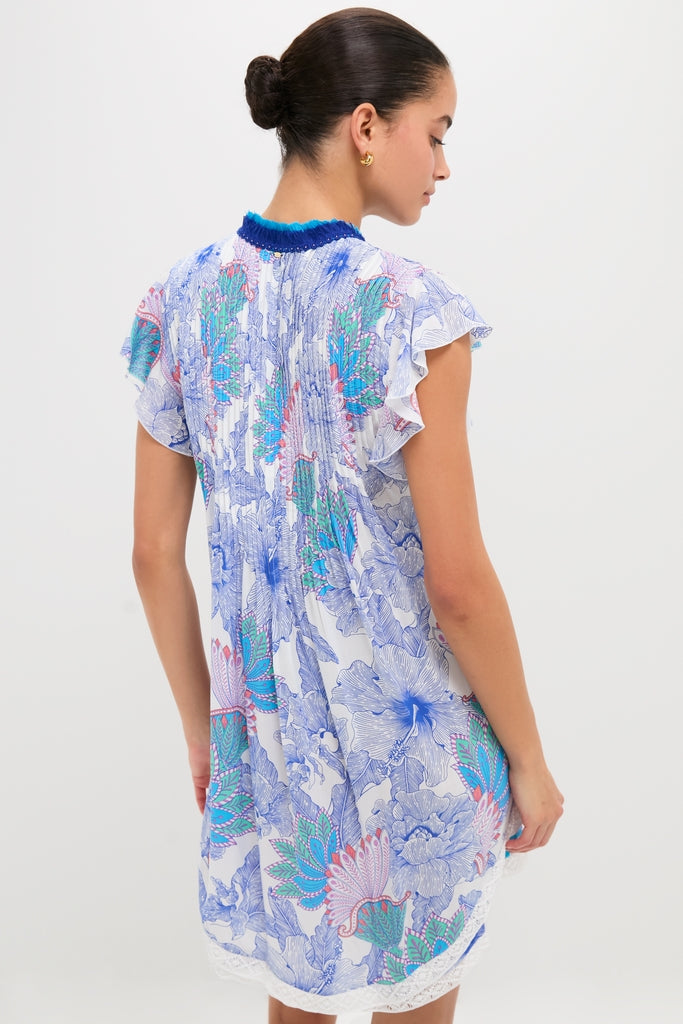 Blue Padang Sasha Mini Dress