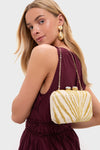 Brushed Gold Le Zoo Minaudiere