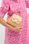 Natural Raffia Petite Lady Bag