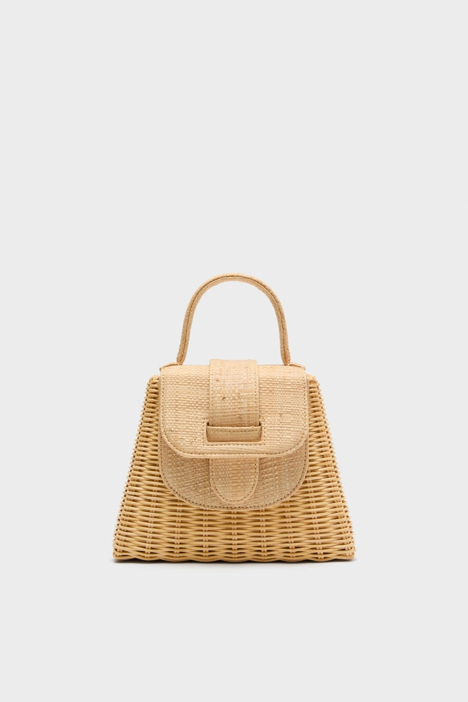 Natural Raffia Petite Lady Bag