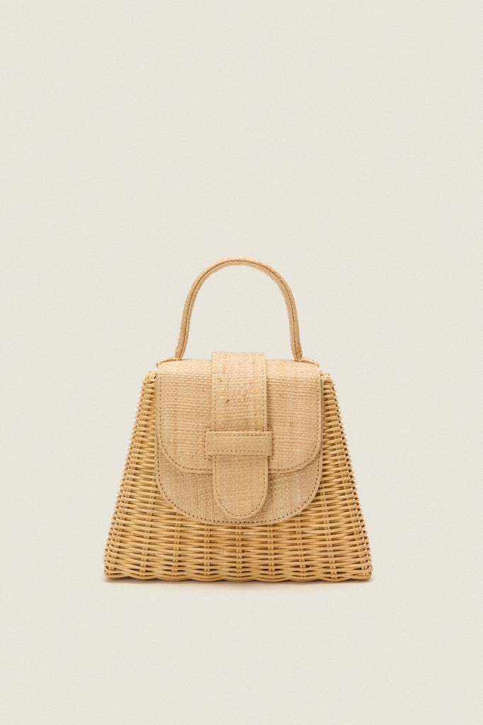 Natural Raffia Petite Lady Bag