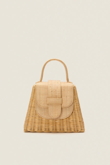 Natural Raffia Petite Lady Bag