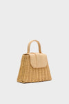 Natural Raffia Petite Lady Bag