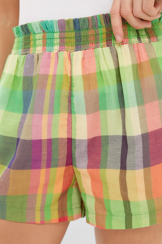 Ambrosia Check Ava Short | Tuckernuck