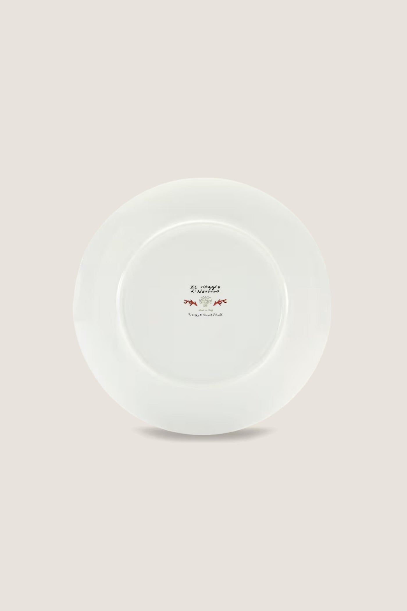 Il viaggio di Nettuno Green and Yellow Charger Plate