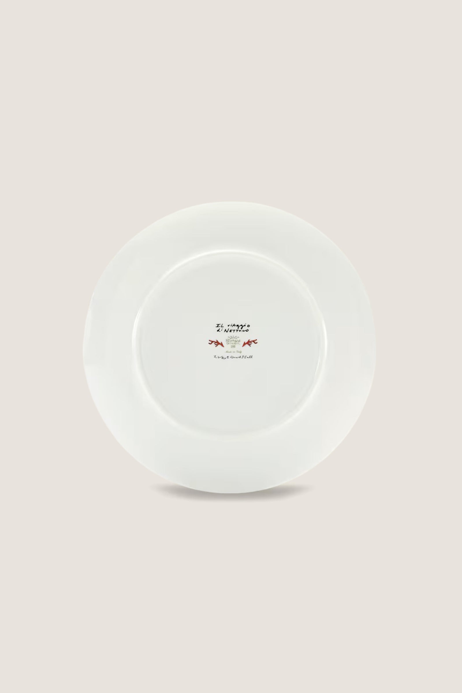 Il viaggio di Nettuno Green and Yellow Charger Plate