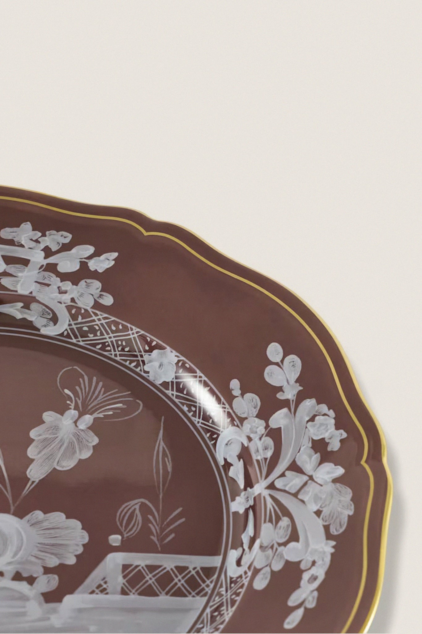 Oriente Italiano Castagna Dinner Plate