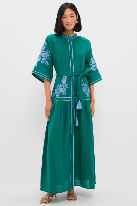 green emerald velvet dress Checkmate Dress – De Castro Moda LLC