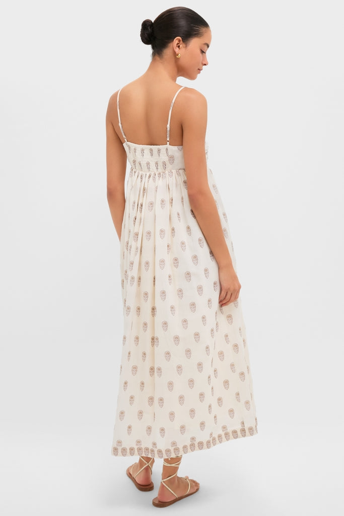 Orchid Echo Cotton Jacquard Betsy Dress