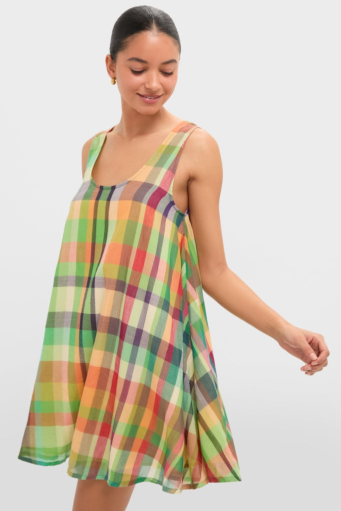 Ambrosia Check Demi Dress