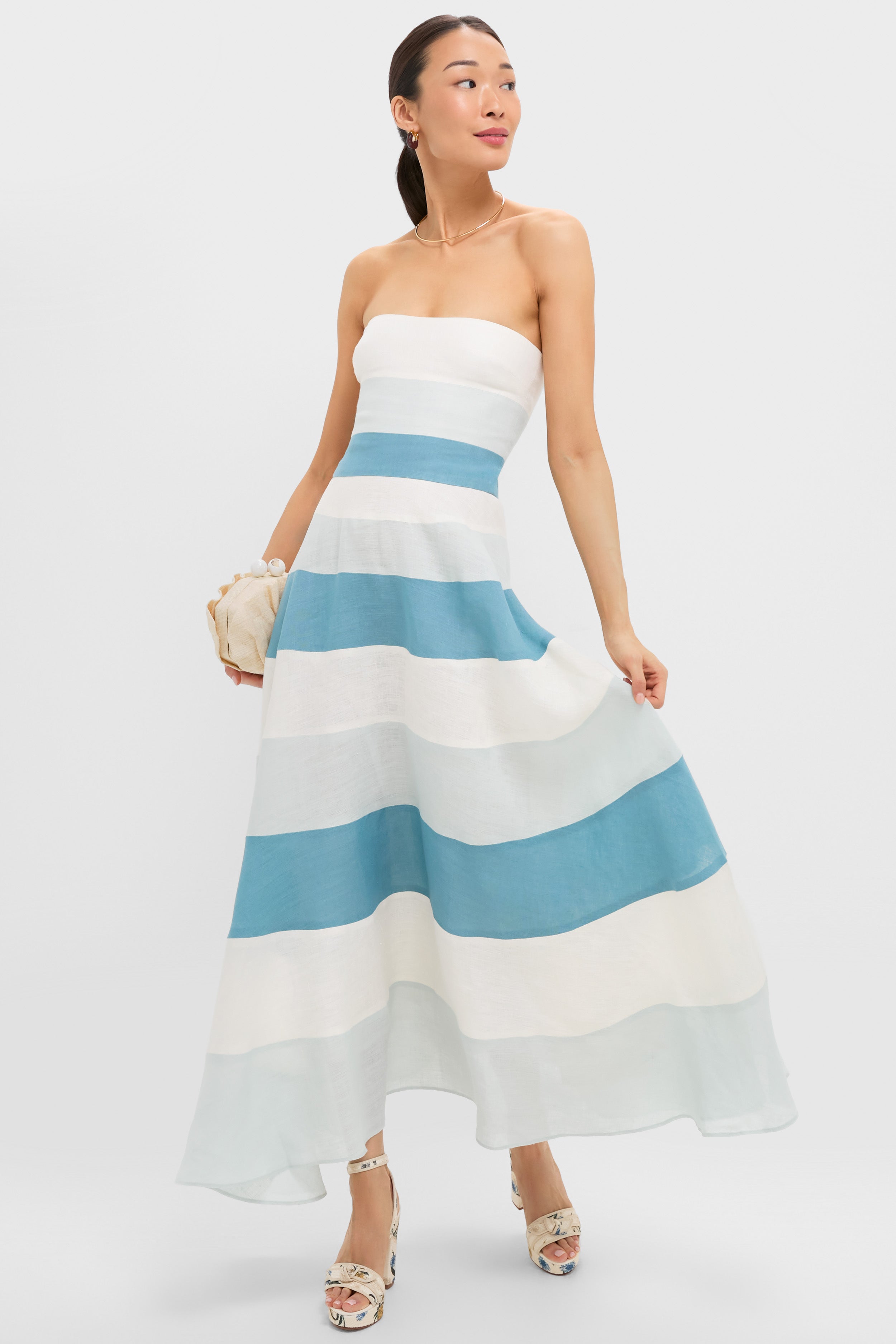 Azure Horizon Dress | De Castro