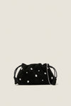 Black Small Crystal Stash Bag