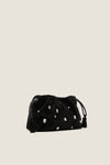 Black Small Crystal Stash Bag