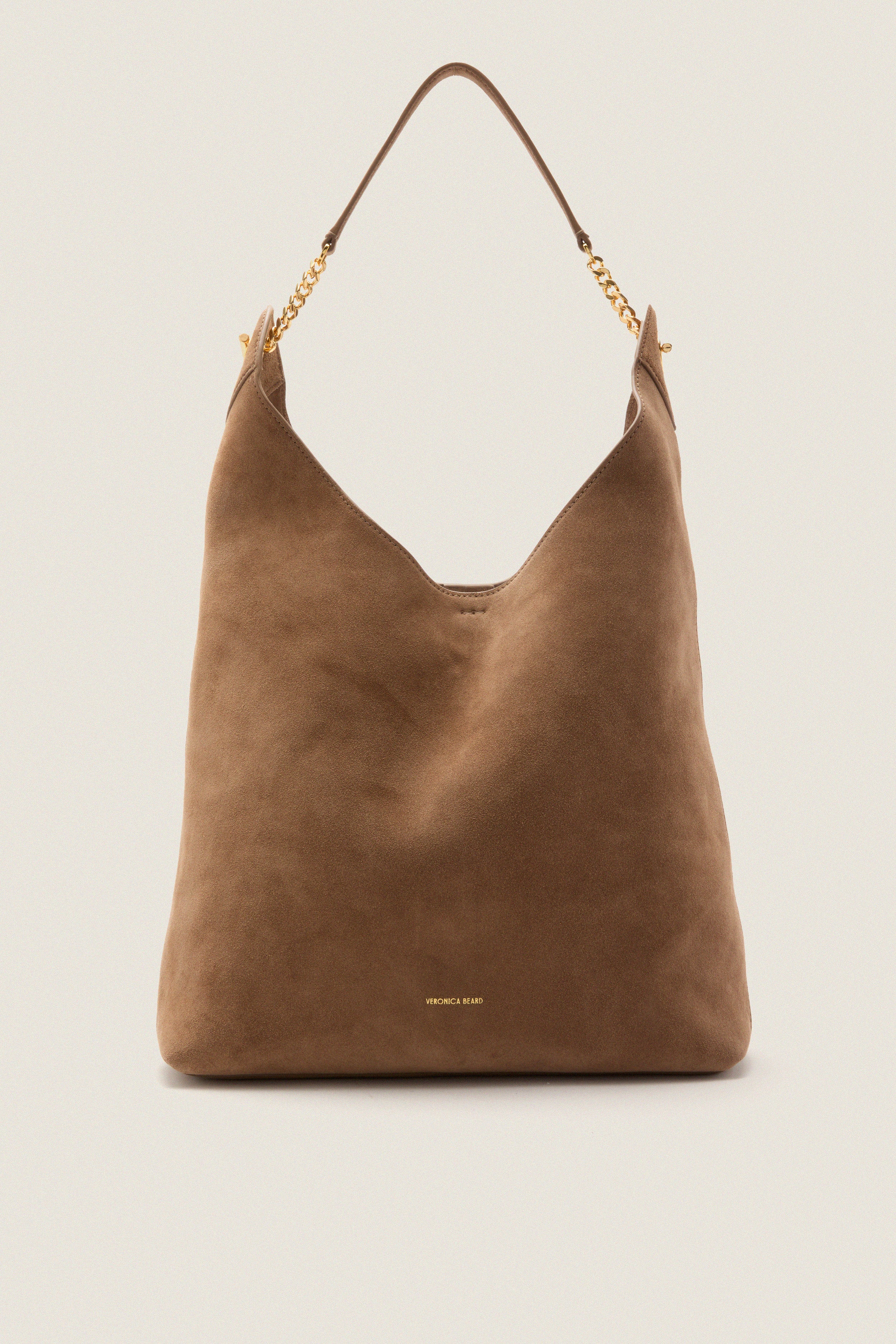 Bark Suede Jour Bag