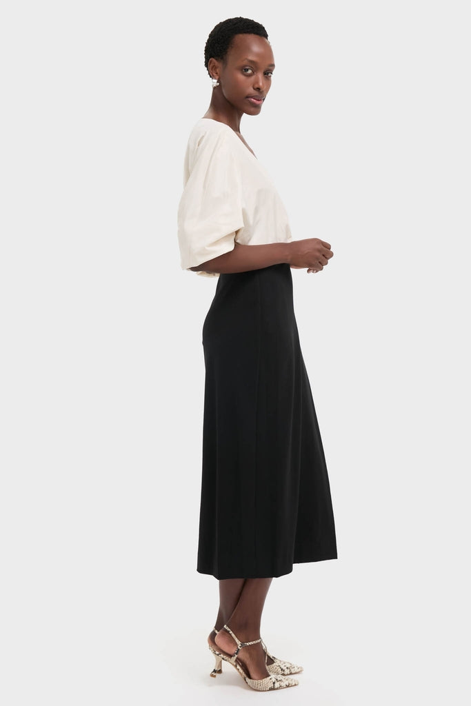 Ivory and Black Orion Dress