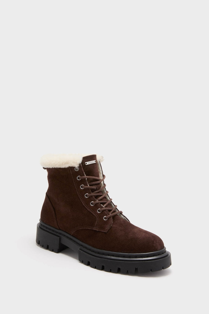 Espresso Henry Combat Boot