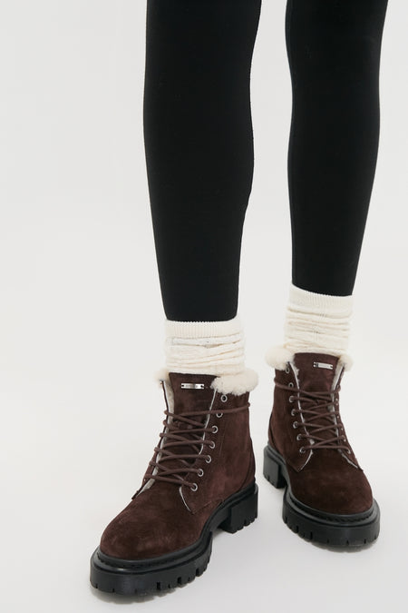 Espresso Henry Combat Boot