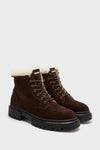 Espresso Henry Combat Boot
