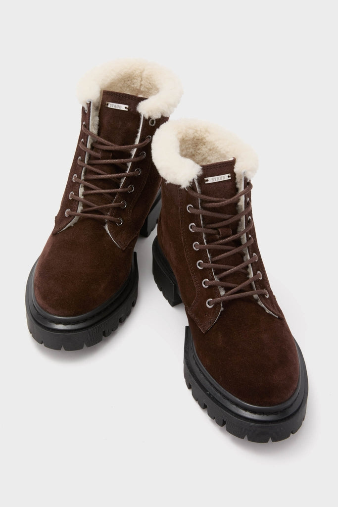 Espresso Henry Combat Boot