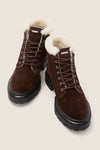 Espresso Henry Combat Boot
