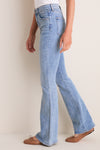 Riviera Breeze Beverly High Rise Skinny Flare