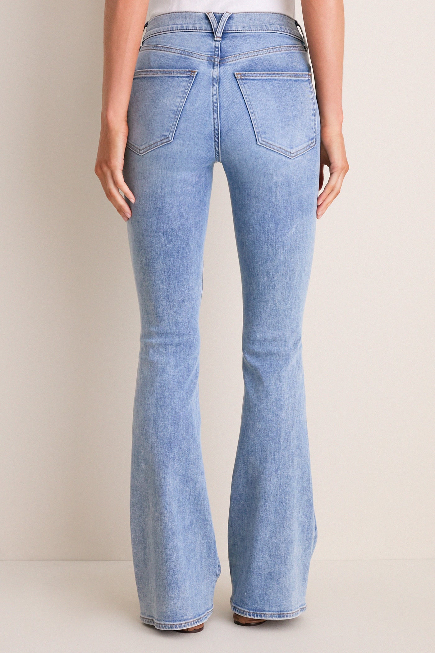 Riviera Breeze Beverly High Rise Skinny Flare
