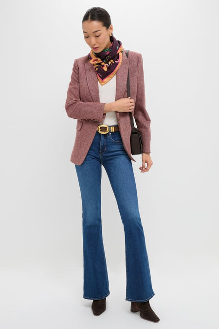Red Oak Melange Vega Dickey Jacket